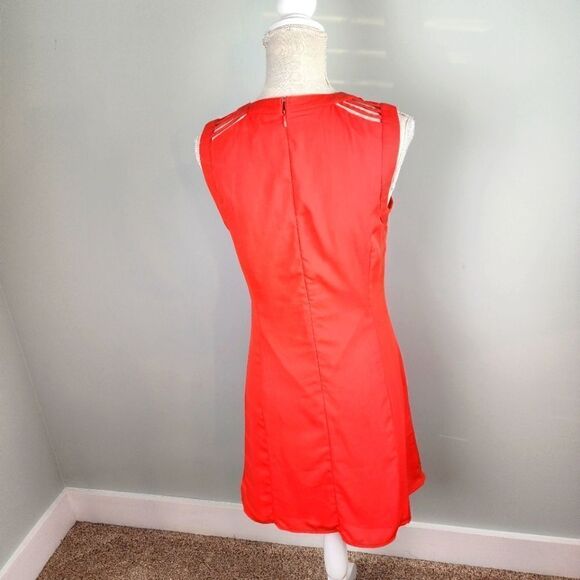Ya LOS ANGELES WOMEN'S SHEATH SLEEVELESS SILK DRESS SIZE MEDIUM - Picture 4 of 7